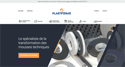 Desktop Screenshot of plastiforms.fr