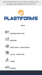 Mobile Screenshot of plastiforms.fr